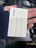 三星（SAMSUNG）2TB Type-c接口 移動(dòng)固態(tài)硬盤 T7 Shield 月幕白 NVMe讀速1050MB/s  手機(jī)直連筆記本外接 三防保護(hù) 曬單實(shí)拍圖