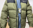 鴨鴨【255g充絨】反季羽絨服男士短款加厚冬季新款時尚面包服保暖外套 橄欖綠 XL 曬單實拍圖