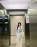 莫代爾輕薄防曬襯衫女夏季薄款外搭襯衣2025新款寬松戶外慵懶風開衫外套 藍色 M 【適合100-120斤】 曬單實拍圖