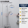 科勒（KOHLER）艾瑞恒溫三出水淋浴柱家用龍頭淋浴花灑套餐30021T-ZV-CP 曬單實拍圖