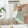 九陽（Joyoung）熱水壺?zé)畨仉娝畨?雙層壺體 304不銹鋼 1.5L家用0膠水電水壺 K15FD-W112 曬單實(shí)拍圖