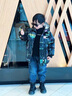 G.DUCKKIDS童裝兒童棉服男童冬裝加厚保暖外套大童冬季太空人防風(fēng)襖子面包服 黑色 130尺碼7~8歲【120-130cm】 曬單實(shí)拍圖