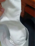 都市麗人襪子女士襪子100%純棉7A抑菌防臭透氣秋冬中筒襪女襪白色5雙裝 曬單實拍圖