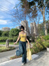 izzue IT高級感牛仔褲女夏季顯瘦長(cháng)褲百搭微喇闊腿褲子女 曬單實(shí)拍圖