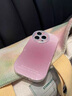 馳佚適用蘋果16promax手機殼ins風糖果純色暈染iPhone16pro新款高級感鐳射鏡頭全包防摔套時尚網(wǎng)紅女款 糖果粉 鐳射鏡頭純色暈染氣囊防摔 iPhone 16 Pro Max 曬單實拍圖