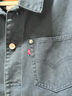 Levi's【商場(chǎng)同款】李維斯25年春夏新款男士牛仔夾克外套003L3 深藍(lán)色 003L3-0003 L 曬單實(shí)拍圖