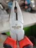 德力西電氣（DELIXI ELECTRIC）鋼絲鉗兩件套老虎鉗尖嘴鉗省力夾持電工工具剪線(xiàn)鉗虎口鉗-8寸 曬單實(shí)拍圖