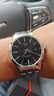天梭（TISSOT）【官方授權店】瑞士手表 新款夢(mèng)圓系列1853自動(dòng)機械男表 黑盤(pán)鋼帶T129.407.11.051.00 曬單實(shí)拍圖