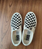 VANS范斯中性鞋Slip-On VR3低幫經(jīng)典帆布鞋休閑鞋 一腳蹬 棋盤(pán)格 36.5 曬單實(shí)拍圖