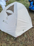 牧高笛（MOBIGARDEN）  冷山帳篷  戶外徒步露營防風(fēng)防雨大空間雙層三季鋁桿帳篷 雙人/晨霧白A 曬單實拍圖