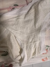 貓人4條女士內(nèi)褲女純棉嬰兒棉10a桑蠶絲底襠高彈大碼中腰舒適透氣L 曬單實(shí)拍圖