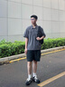 環(huán)球板鞋男夏季透氣2025新款輕便內(nèi)增高德訓(xùn)鞋男鞋賽車鞋 黑色 45 曬單實拍圖