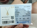 周六福（ZLF） S925銀飾玉髓項鏈小福袋鏈墜送女友生日禮物 鏈墜鏈長(cháng)40+5cm 曬單實(shí)拍圖