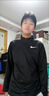 NBA VIBE田徑訓練比賽男女跑步體考長(cháng)袖長(cháng)褲體育服寬松速干半拉鏈套 白色單三鉤上衣+反光單三鉤拉鏈 2XL 曬單實(shí)拍圖