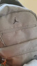 Jordan耐克AJ兒童雙肩包大學(xué)生書(shū)包 Nike大容量男女背包 淺狼灰 曬單實(shí)拍圖
