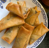 千味央廚豆沙春卷260g*2袋+素餡春卷260g*2袋64個(gè)早餐食品油炸半成品 曬單實(shí)拍圖