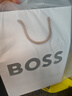 BOSS男士2025夏季新款針扣加牌扣雙面皮革腰帶 002-黑色 EU:ONESI 曬單實(shí)拍圖