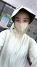 蕉下（beneunder）防曬服長款女冰絲涼感海邊沙灘透氣全身防曬AL90224落梨綠M 曬單實(shí)拍圖