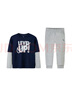 NIKE3BRAND 耐克童裝男女童純棉長(cháng)袖T恤+長(cháng)褲2件套秋季長(cháng)T套裝 曬單實(shí)拍圖