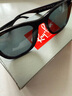 雷朋（RayBan）時尚方形太陽鏡大框顯臉小高顏值眼鏡夏日戶外防曬墨鏡0RB4391D 曬單實拍圖