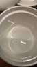 斯凱綈（Sky Top）陶瓷燉盅隔水帶蓋碗骨瓷湯盅蒸蛋羹燕窩盅家用單人份純白300ml 曬單實(shí)拍圖