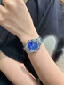迪芙麗情人節(jié)禮物2025年新款女生手表女款學(xué)生通勤輕奢時尚防水石英女表 深海藍(lán) 高級禮盒 曬單實(shí)拍圖