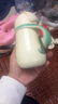 蘇泊爾（SUPOR）兒童保溫杯寶寶噸噸杯直飲吸管杯316L不銹鋼寶寶水壺 KCV45DN20 曬單實拍圖