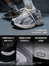 adidas 閃回鞋 RESPONSE CL貼合老爹鞋男女阿迪達(dá)斯官方三葉草 淺灰色/深灰色   41 曬單實(shí)拍圖
