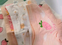 北極絨4條裝兒童內(nèi)褲女童發(fā)育期純棉女孩學(xué)生夏季薄平角短褲寶寶中大童 曬單實(shí)拍圖