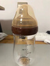 世喜奶瓶配件 新生兒奶瓶玻璃瓶身240ml（僅適配新生兒防脹氣奶瓶） 曬單實(shí)拍圖