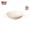 無(wú)印良品（MUJI）米瓷 缽 碗餐具 中 直徑19*高4.5cm 曬單實(shí)拍圖