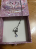 XUPING旭平首飾S合金水蝶結(jié)方糖時(shí)尚項(xiàng)鏈女生送生日禮物飾品 彩白魔方 約40+5cm 曬單實(shí)拍圖