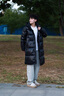 高梵黑金鵝絨服先鋒5.0六格2025新款男士羽絨服 黑色 S 曬單實(shí)拍圖