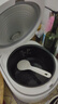 松下（Panasonic）飯蹲蹲電飯煲家用3-4人智能預(yù)約電飯鍋多功能煮飯鍋備長(zhǎng)炭?jī)?nèi)膽3.2升容量飯墩墩SR-DL101 曬單實(shí)拍圖