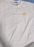 JEANSWEST LIFE真維斯白色t恤男士純棉夏季寬松休閑短袖情侶潮牌男女款半袖體恤 曬單實拍圖