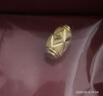 金小貅黃金轉(zhuǎn)運(yùn)珠足金999橄欖車花珠手串路路通小金珠手鏈DIY玉珠配珠 0.95g,車花橄欖珠【多退少補(bǔ)】 曬單實(shí)拍圖