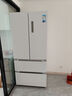 美的（Midea）508升法式多門四開(kāi)門一級(jí)能效雙系統(tǒng)雙循環(huán)除菌凈味國(guó)家補(bǔ)貼20%家用冰箱大容量BCD-508WTPZM(E)白 曬單實(shí)拍圖