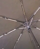 C'mon 全自動晴雨傘三折大號防紫外線防曬太陽傘遮陽傘男士自動傘 黑色 曬單實拍圖