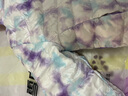 雪中飛【可拆卸帽輕薄羽絨服】秋冬新品高蓬松鴨絨中大童裝保暖兒童外套 白底紫藍; 130 曬單實(shí)拍圖