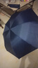 爆款雨傘加大雨傘男女商務(wù)傘大號格子折疊雨傘雙人三人晴雨傘 藏青UV【手動款】 曬單實拍圖