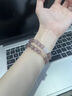 KZD適用華為手表表帶watch4pro新款gt5pro夏季gt4串珠watch4高級感g(shù)t5女款watch3pro智能gt2彈力表鏈 貓眼丁香紫鏈僅表帶 華為GT4/GT5 【41mm表盤(pán)】 曬單實(shí)拍圖
