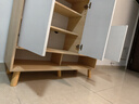 立太（LEADTEK）實(shí)木鞋柜門(mén)口入戶(hù)柜鞋架家用門(mén)口多層家用鞋子收納一體靠墻玄關(guān)柜 【店長(cháng)推薦-加厚15MM板】100*32*100CM櫻桃木色 曬單實(shí)拍圖