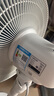 美的（Midea）電風(fēng)扇家用7葉落地扇搖頭電風(fēng)扇循臥室宿舍輕音風(fēng)扇臺(tái)式桌面小型風(fēng)扇臺(tái)地兩用升級(jí)款 白色丨7葉臺(tái)地兩用 曬單實(shí)拍圖