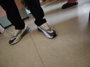 輕奢男鞋夏秋季新款軟底運(yùn)動(dòng)鞋男百搭鞋子男士增高透氣休閑潮鞋 米色 41 曬單實(shí)拍圖