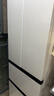 松下（Panasonic）【國家補貼】Xtra小法棍冰箱法式多門家用400升電冰箱小戶型超薄風(fēng)冷無霜以舊換新NR-XG41PEB-W 曬單實拍圖