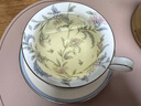 NoritakeJARDIN FLEURI 則武骨瓷咖啡杯子精致下午茶具茶杯禮盒裝 JARDIN FLEURI 茶/咖啡杯碟 曬單實拍圖