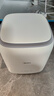 美的（Midea）內衣褲洗衣機 類(lèi)全自動(dòng)迷你洗 小型波輪內衣褲清洗機 高溫煮洗除菌除螨嬰兒洗衣機 襪子洗衣機 黑色上蓋-加熱洗(0.7KG高溫除菌) 曬單實(shí)拍圖
