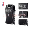NIKE耐克NBA官方馬刺文班亞馬Swingman系列drifit成人籃球服球衣 馬刺-文班亞馬球衣 M 曬單實拍圖