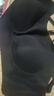 芬騰可安隱形無(wú)痕內衣女粉底液文胸運動(dòng)背心式美背無(wú)鋼圈聚攏女士胸罩 黑色 2XL （130-145斤） 曬單實(shí)拍圖