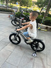 鳳凰鳳凰兒童自行車單車2-3-4-6-9-10歲男孩童車女孩小孩鎂合金腳踏車 【騎士銀】一體輪 98%裝 16寸 曬單實拍圖